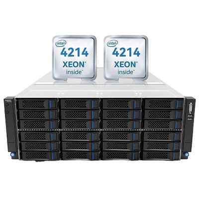 Inspur NF5466M5 3104 8G PC 4U 2-Sockets 24SFF Xeon NF5280M6 Serveur avec stockage 24SFF