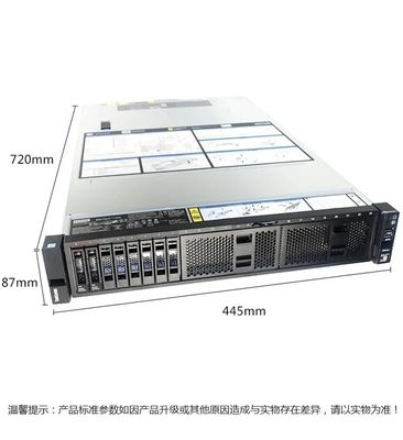Serveur de système mince à rack hautement 2U SR658 avec processeur 4210R et alimentation électrique 550W