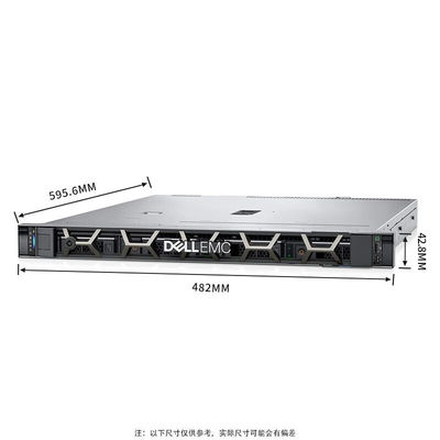 Intel Xeon E2324 mémoire de 8 Go 100% Dell PowerEdge R350 1U ordinateur serveur rack