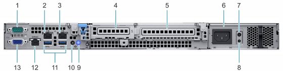 Serveur rack Dells 1U PowerEdge R240 R250 R350 R440 original avec Intel Xeon E-2226G