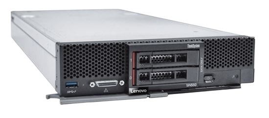 Lenovo ThinkSystem SN550 V2 Blade Serveur 2.2 GHz Processeur prêt à être expédié