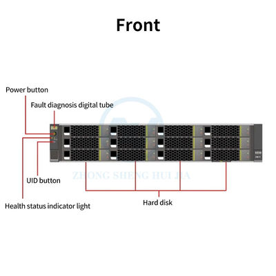Serveur rack Huawei 2288H V6 avec Intel Xeon Gold 5318N et mémoire 32G