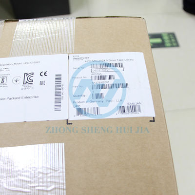 Le moulin privé HP MSL2024 bibliothèque de bande 24 fente LTO-6 StoreEver MSL2024 0-Drive pour HPE