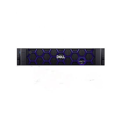 Dell EMC Unity XT 380 128G Contrôleur à cache double 8x16G FC Port 25 * 1.2TSAS 10K Disque dur