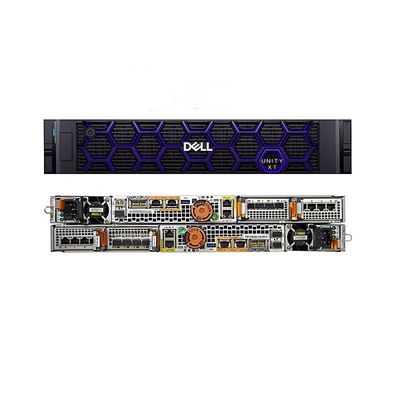 Dell EMC Unity XT 380 128G Contrôleur à cache double 8x16G FC Port 25 * 1.2TSAS 10K Disque dur