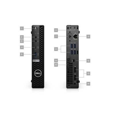DDR4 RAM OptiPlex 5000 Micro Facteur de forme PC de bureau avec une résolution d'affichage de 1040 x 768
