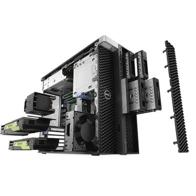 Dell Precision T5820 Station de travail de tour W-2223 3.6GHz 4 cœurs disque dur de 1 To mémoire de 8 Go