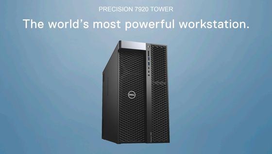 DELL T7920 Station de travail de tour de précision Xeon Gold 5122 Station de travail professionnelle à 3,6 GHz
