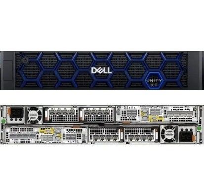 Dell EMC Unity XT380 4x1.2TB Réseau de stockage 2U Rack Serveur avec alimentation électrique 580W