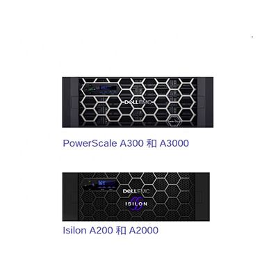 Stock DELL PowerScale A300 PowerScale Archive Plateforme NAS avec type de processeur à 6 cœurs