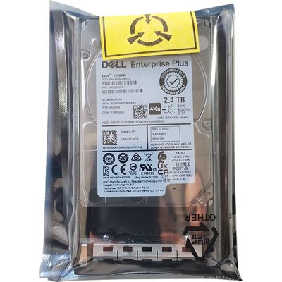 Facteur de forme du serveur de rack 2U 400-AYDB SC 2.4TB SAS 12Gb 10K 2.5" HDD Private Mold