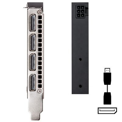Carte graphique PCI Express 3.0 X16 nVIDIA RTX A4000 16G pour le montage vidéo professionnel