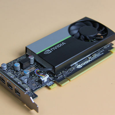 Carte vidéo NVIDIA T400 4G avec horloge de base Mhz 1515/1800MHz et PCI Express 3.0 x16