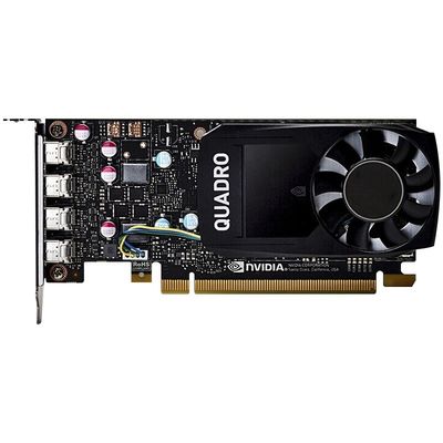 PCI Express 3.0 16X NVIDIA QUADRO P1000 Mini Port d'affichage de sortie pour les professionnels