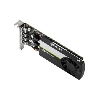 Carte graphique Nvidia T600 4 Go GDDR6 avec une horloge de base de 1201 MHz et une horloge de mémoire de 4 Go