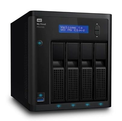 WD Western données My Cloud Pro PR4100 NAS Réseau de stockage 4 disques WDBNFA0000NBK Haute capacité