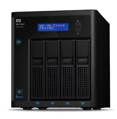 WD Western données My Cloud Pro PR4100 NAS Réseau de stockage 4 disques WDBNFA0000NBK Haute capacité