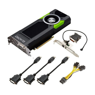 Type d'interface PCI EXPRESS NVIDIA QUADRO P5000 16G GDDR5 carte graphique professionnelle