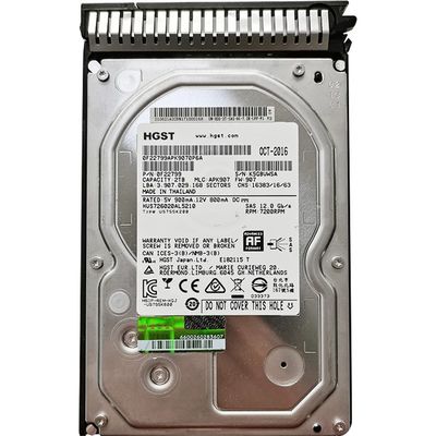 2TB 3,5' 7200RPM 12G Serveur SAS Disques durs H3C P/N 0F22799 Temps de recherche moyen 4,9 ms