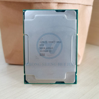 Puissant processeur Intel Xeon Gold 6338 2.0GHz 32 cœurs avec prise de cache de 48 MB F