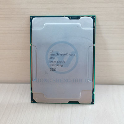 Puissant processeur Intel Xeon Gold 6338 2.0GHz 32 cœurs avec prise de cache de 48 MB F