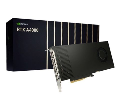 Mise à niveau vers une carte graphique Quadro RTX A4000 GPU GDDR6 pour des performances graphiques supérieures