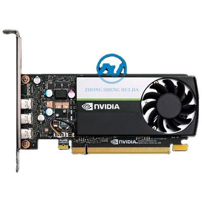Carte graphique Nvidia Quadro T400 de 2 Go avec facteur de forme 2,713 pouces H x 6,137 pouces L