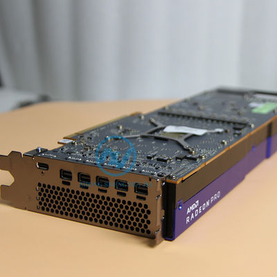 14 Gbps Mémoire de l'horloge W5700 8 Go GDDR6 PCI Express 4.0 x16 Carte graphique pour AMD Radeon Pro